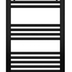 Sèche-Serviette Aluminium 800 × 450 mm .Noir Sablé